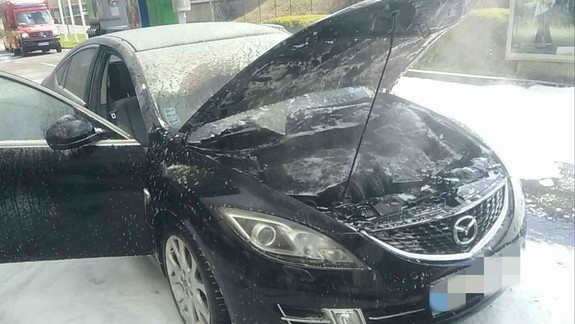 Požiar: V Mlynskej doline horela Mazda