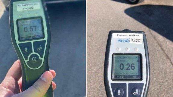 Bratislavskí policajti odhalili dvoch vodičov pod vplyvom alkoholu