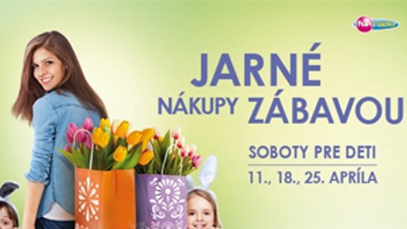 Jarné nákupy sú zábavou s rozprávkami 