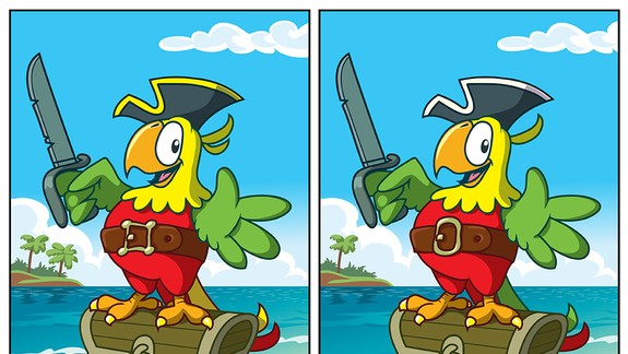 Nájdi 10 rozdielov časť 10.