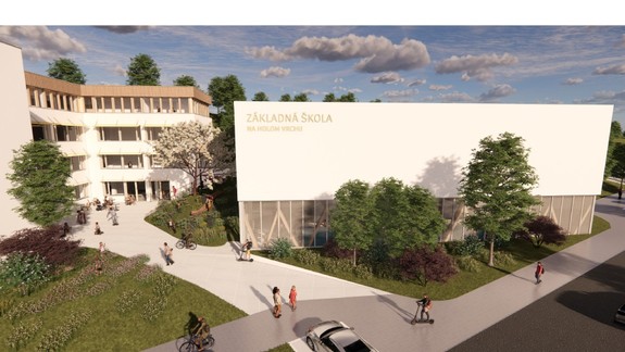 V rámci zrekonštruovanej školy v Záhorskej Bystrici pribudne aj moderný bazén, dostupný bude aj verejnosť