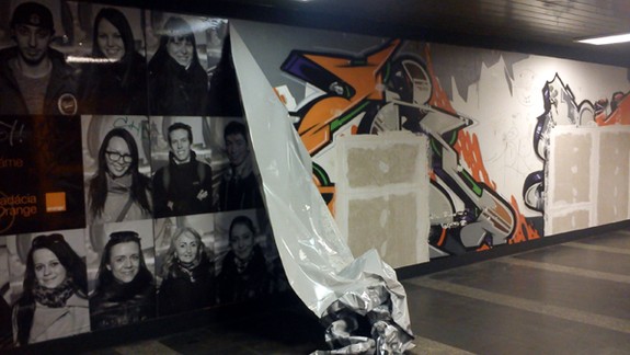 Galériu optimistov v podchode už päťkrát zničili