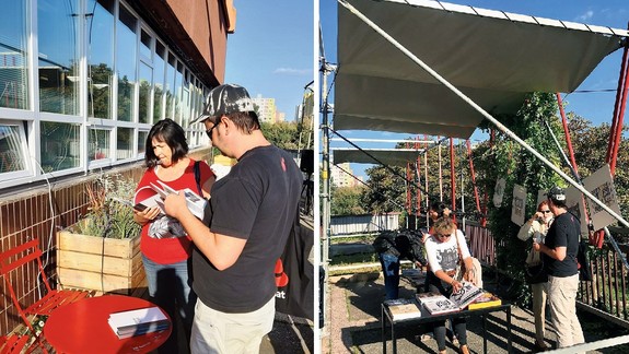 Knižnica na Vavilovovej dáva „svojej“ terase život