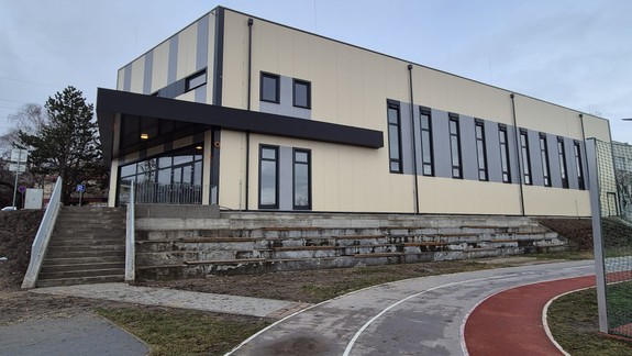 Dobrá správa: Športová hala na Pionierskej je skolaudovaná, na jar otvorí svoje brány