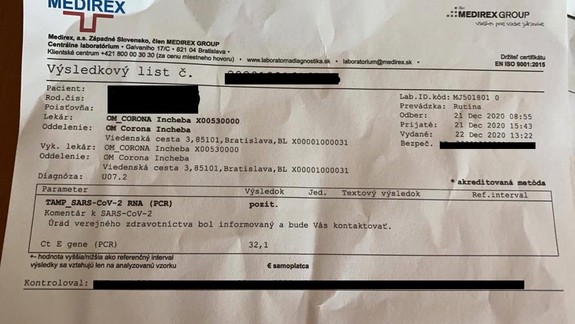 Ministerstvo zdravotníctva: Doklad o prekonaní COVID-19 nemusí vydať všeobecný lekár