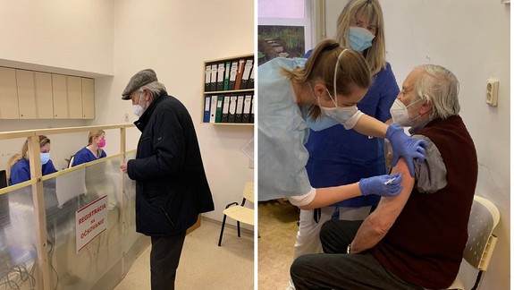 FOTO: Herec Milan Lasica si v deň 81. narodenín nechal pichnúť vakcínu proti Covidu