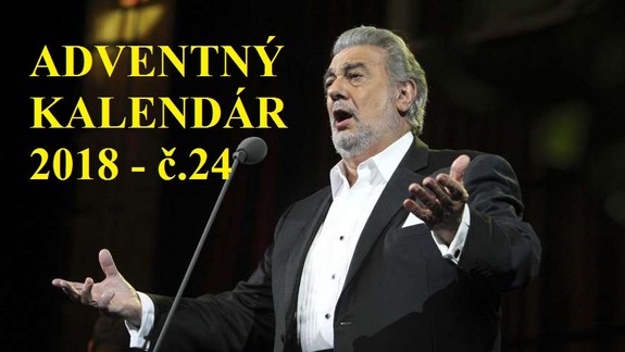 VIDEO: Vedeli ste, že Plácido Domingo zaspieval Tichú noc aj v slovenčine?