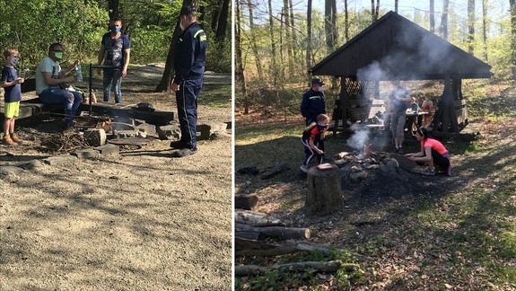 VIDEO: Hasiči museli urobiť krátky proces s ohňami, ktoré založili nezodpovední výletníci...