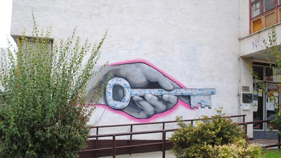 V Petržalke na škole pribudli legálne grafity