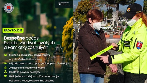 VIDEO: Polícia upozorňuje na riziká, ktoré vám aktuálne hrozia pri návšteve cintorínov...