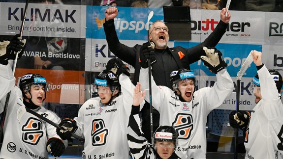 Dráma pokračuje: Hokejisti Slovana podľahli doma v 5. zápase štvrťfinále Košiciam 0:3