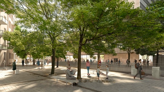 Pri bývalom hoteli Kyjev vznikne Námestie umelcov, projekt už získal stavebné povolenie