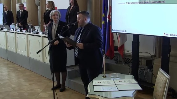 Bratislava má nového poslanca, M. Saba nahradil P. Škápik