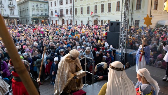 FOTO: Ako to vyzeralo na Trojkráľovom sprievode v centre mesta?