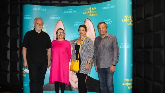 V Bratislave odpremiérovali film Muž so zajačími ušami od Martina Šulíka