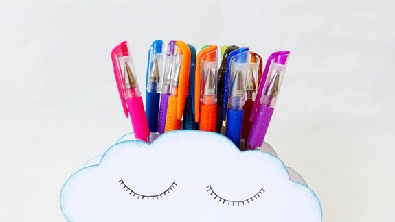 Vyrobte si: stojan na perá