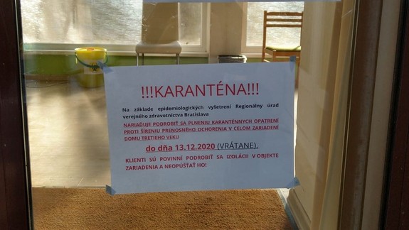 Až 90 pozitívnych na Covid len v jednom seniorcentre v Bratislave! Ako sa sem nákaza dostala?