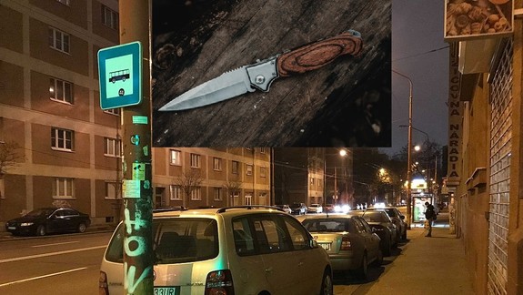 Na zastávke MHD vytiahol 33-ročný Andrej nôž, ktorým dvakrát bodol svojho protivníka!