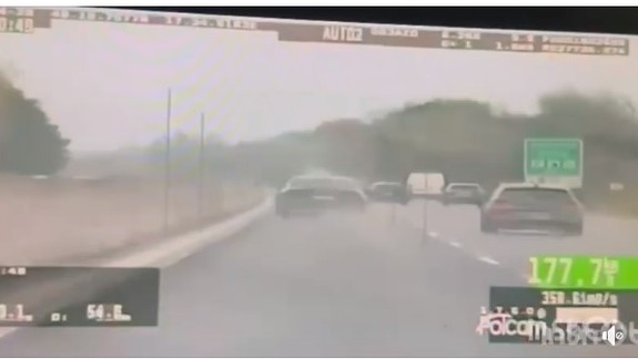 Vodič prekročil na diaľnici D1 rýchlosť o 67 km/h, dostal pokutu