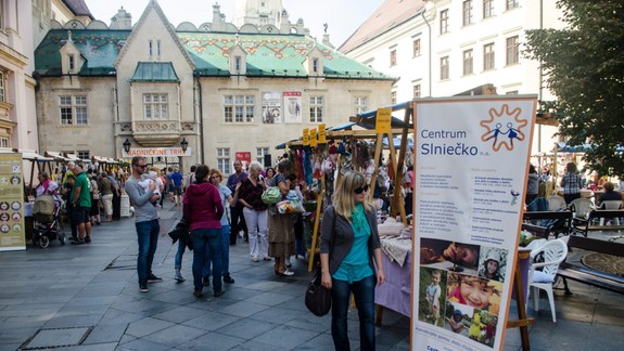 Radničkine trhy: Primaciálne námestie bude oddnes patriť ľuďom so zdravotným postihnutím