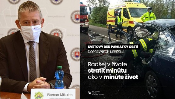Minister vnútra Mikulec o dopravných nehodách: Určite by sa počet tých tragických dal ešte znížiť!