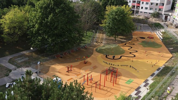 Športový park s názvom JAMA už dokončujú aj v Petržalke. Sprístupnia ho v septembri
