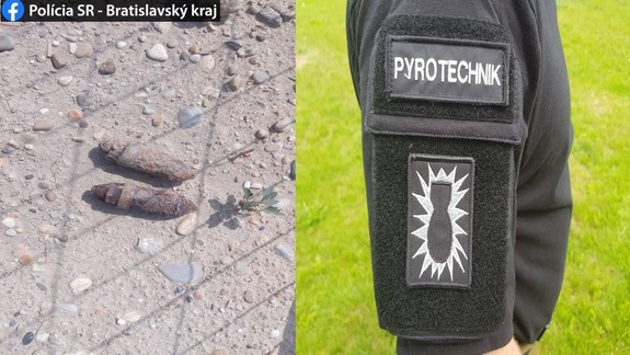 Pri výkopových prácach našli v Bratislave muníciu z 2. svetovej vojny