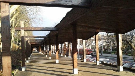 Mesto opravilo drevenú konštrukciu pod Hlavnou stanicou