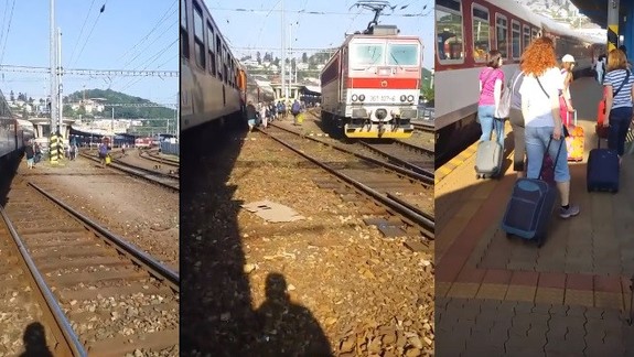 VIDEO: Na Hlavnej stanici v Bratislave zastavil vlak mimo nástupišťa – zisťovali sme prečo...