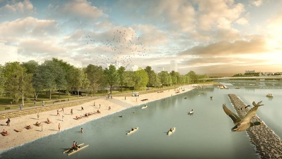 Štúdia športovo-rekreačného územia Lido má finálnu podobu