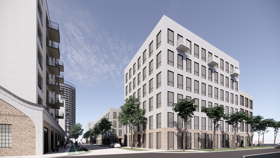 VIZUALIZÁCIE V Petržalke pri Úderníckej plánujú vybudovať polyfunkčný súbor