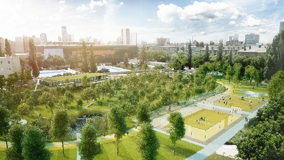 Športový park Jama v jame po cyklistickom štadióne