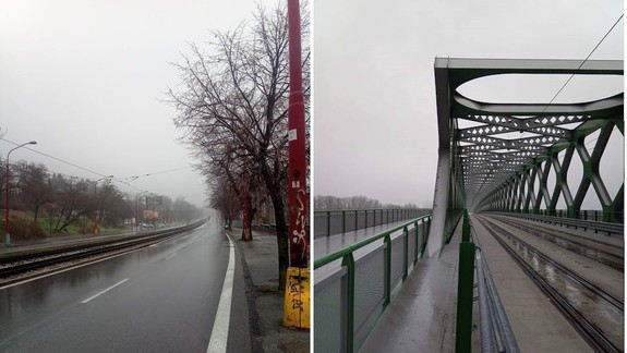 FOTO: V prvé januárové ráno by ste v uliciach nášho hlavného mesta nestretli ani nohy...