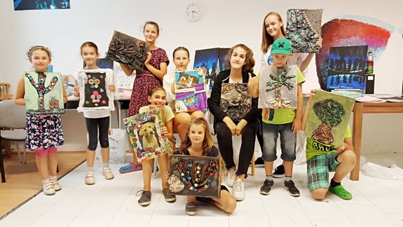 FOTO: Pozrite sa, čo všetko sa môžu naučiť aj vaše deti v umeleckom tábore v Rači