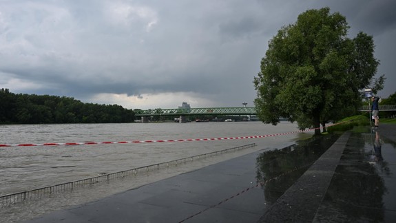V Bratislave bol v utorok ráno prekročený prvý stupeň povodňovej aktivity