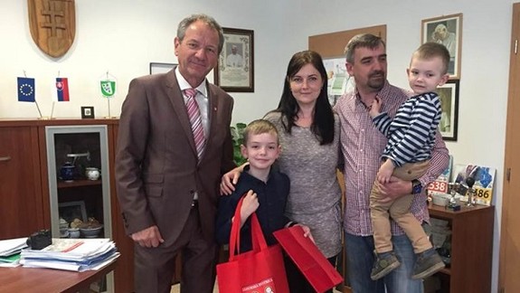 FOTO: Záhorská Bystrica má už viac ako 5000 obyvateľov 