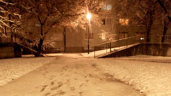 Bratislava mala sneh už pred Vianocami