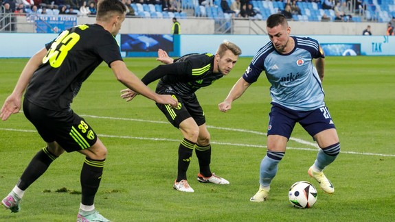 Návrat: Mak po vyše mesiaci opäť v základe Slovana, zariadil víťazný gól