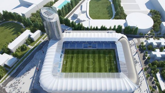 FOTO: Národný futbalový štadión na Tehelnom poli už rastie do výšky!