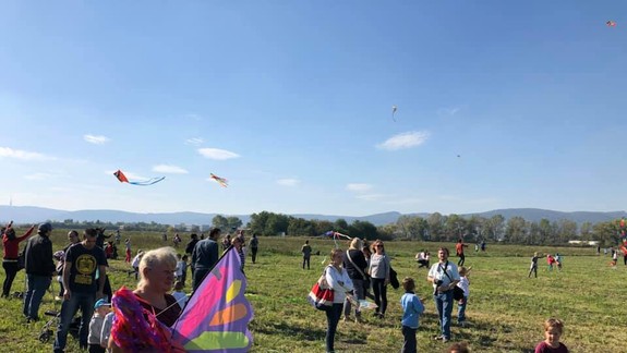 FOTO: Už 10.ročník vajnorskej šarkaniády dopadol na jednotku