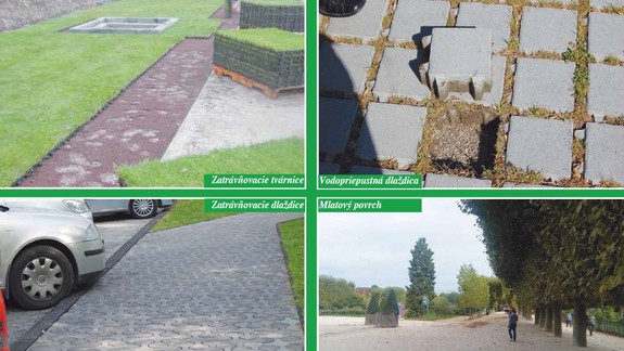 Karlova Ves chce bežný asfalt a betón meniť za vodopriepustný povrch