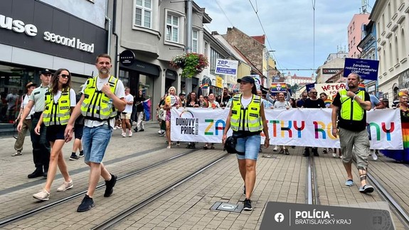 Polícia upozorňuje na sobotné bezpečnostné opatrenie pre podujatie Dúhový Pride