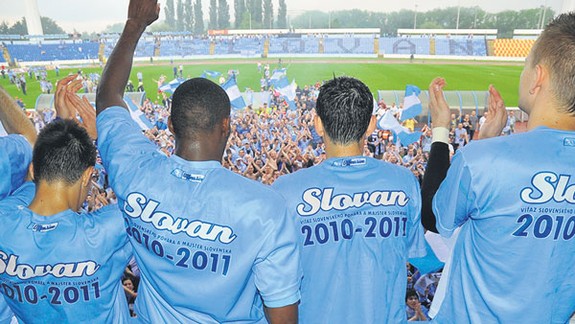 ŠK Slovan získal svoj osemnásty titul