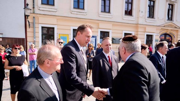 FOTO: V Starom Meste sa konala spomienka na obete holokaustu