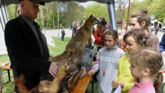 Deti sa na Železnej studničke lesníkov pýtali aj na Shreka