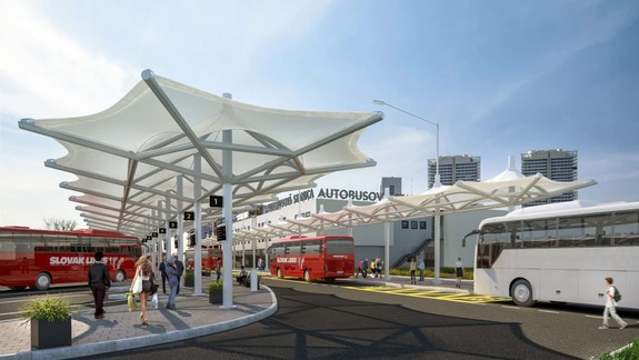 Náhradnú autobusovú stanicu chcú otvoriť začiatkom októbra. Čo v nej nájdete?