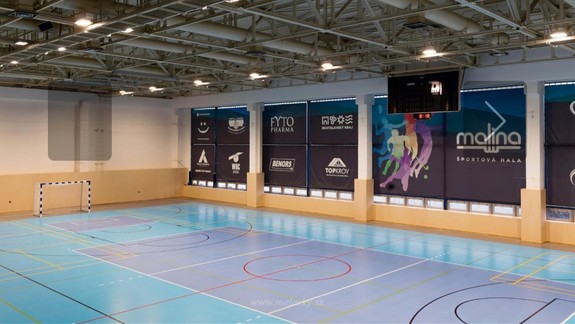 Zrekonštruované priestory športovej haly Malina v Malackách už slúžia verejnosti