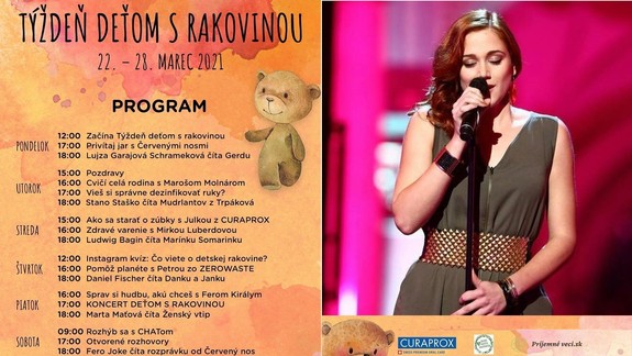 VIDEO: Týždeň deťom s rakovinou opäť spojil umelcov, tento rok je online