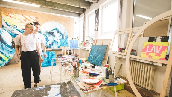 V Novej Cvernovke objavíte tvorbu mnohých umeleckých ateliérov