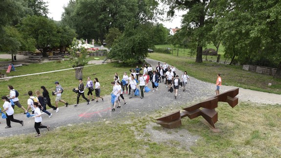 Do ploggingu pri cyklomoste Slobody sa zapojilo 100 dobrovoľníkov